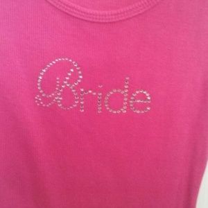 Bride tank size small